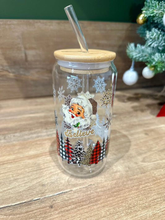 Tasse en verre - Noël