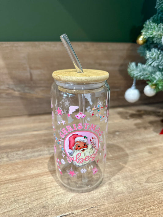 Tasse en verre - Noël