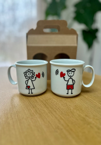 Mug vintage - Coffret St Valentin 🩷