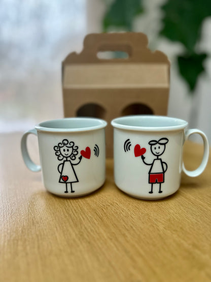 Mug vintage - Coffret St Valentin 🩷